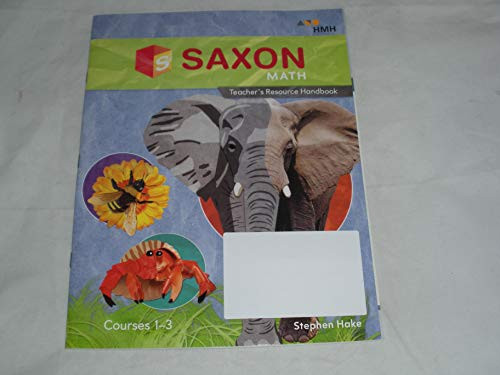 Teacher's Resource Handbook Courses 1-3 by HOUGHTON MIFFLIN HARCOURT, 9781328497604