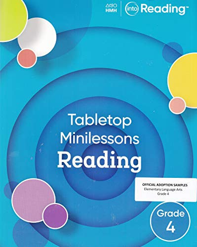 Tabletop Minilessons Reading Grade 4 by HOUGHTON MIFFLIN HARCOURT, 9781328522948