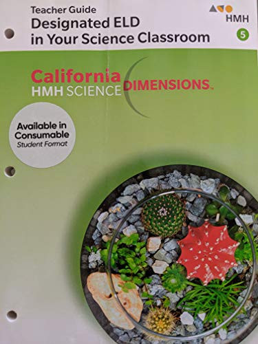 Designated ELD in Your Science Classroom Teacher Guide Grade 5 by HOUGHTON MIFFLIN HARCOURT, 9781328526847