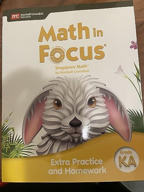 Extra Practice and Homework Volume A Grade K by HMH HMH, 9780358102960