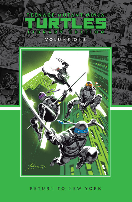 Teenage Mutant Ninja Turtles, Vol. 1: Return to New York Library Edition by Jason Aaron, Joëlle Jones, Rafael Albuquerque, Chris Burnham, Darick Robertson, 9798887243047