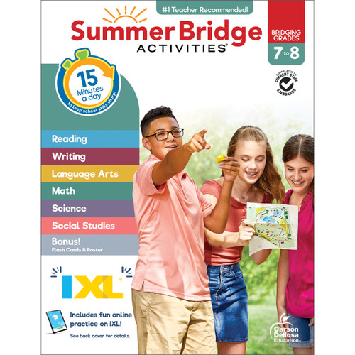 Summer Bridge Activities, Grades 7 - 8 - 9781483872766 by Summer Bridge Activities, Carson Dellosa Education, 9781483872766