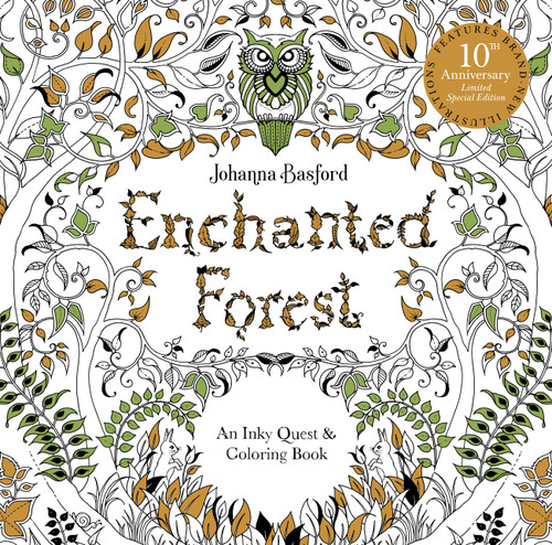 Enchanted Forest (10th Anniversary Limited Special Edition) by Basford, 9781399622448