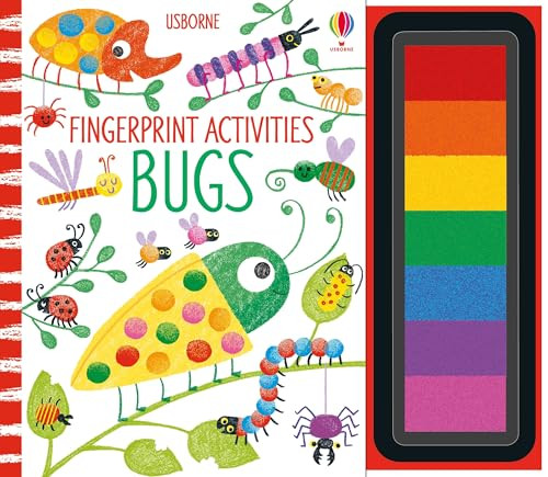 Fingerprint Activities Bugs by Fiona Watt, Candice Whatmore, 9781836051794