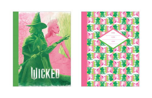 Wicked Pink & Green Composition Notebook Set (Set of 2) by Insight Editions, 9798337400259