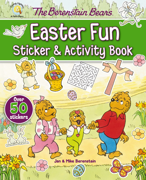 The Berenstain Bears Easter Fun Sticker and Activity Book (An Easter and Springtime Book for Kids) by Jan Berenstain, Mike Berenstain, 9780310753810