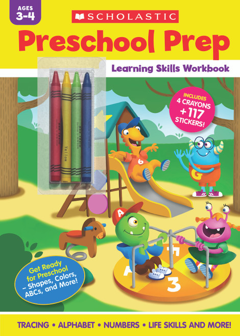 Preschool Prep Learning Skills Workbook by Scholastic, 9798225011680