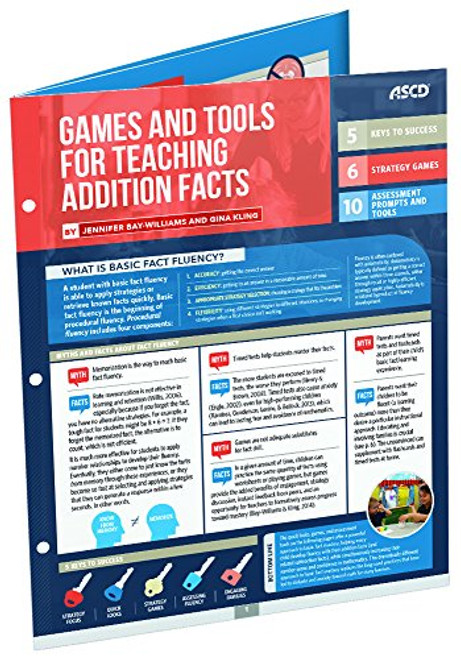 Games and Tools for Teaching Addition Facts (Quick Reference Guide) by Jennifer Bay-Williams, Gina Kling, 9781416625193