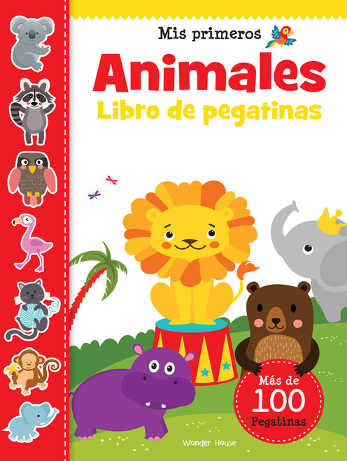 My First Animals Sticker Book - Spanish, 9789362142535
