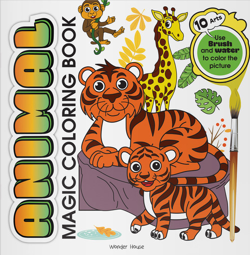 Animal Magic Coloring Book by Wonder House Books, 9789362145970