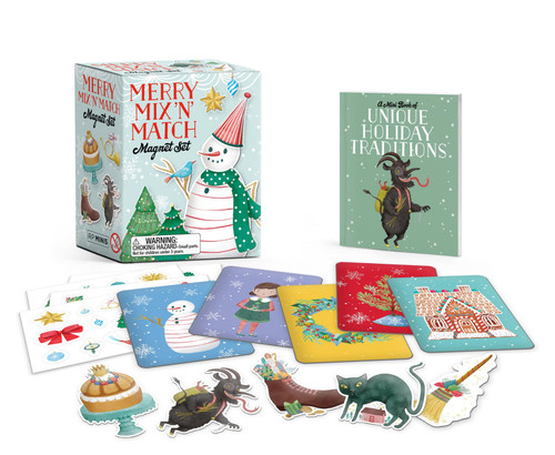 Merry Mix 'n' Match Magnet Set (Miniature Edition) by Donald Lemke, Mara Penny, 9798894141763