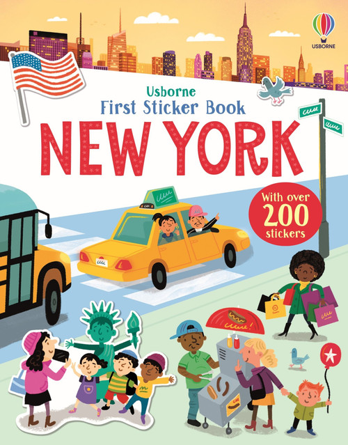 First Sticker Book New York by James Maclaine, Wesley Robins, 9781836052036