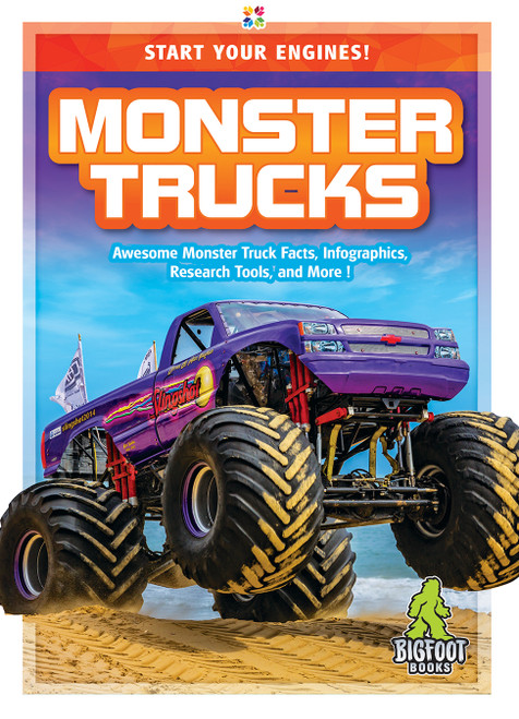 Monster Trucks - 9781645190592 by Martha London, 9781645190592