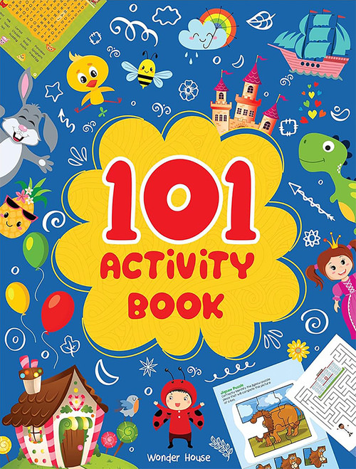101 Activity Book (Logical Reasoning And Brain Puzzles) - 9789354401725 by Wonder House Books