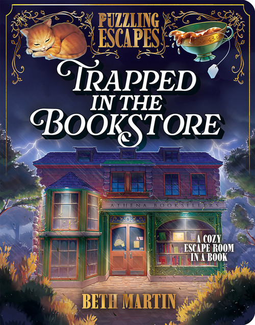 Puzzling Escapes Trapped in the Bookstore by Beth Martin, Keri Ruediger, Cottage Door Press, 9798890191687