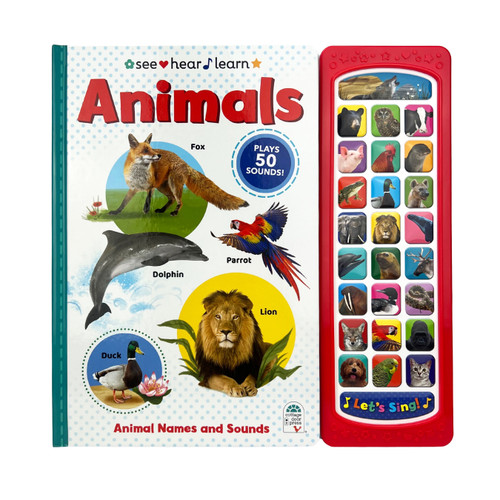 Animals (See Hear Learn) - 9798890192585 by Jaye Garnett, Airin O'Callaghan, Cottage Door Press, 9798890192585