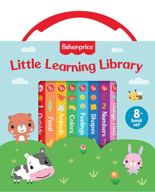 Fisher-Price: Little Learning Library (8-Book Set) by Mattel, Mattel, 9781640365506