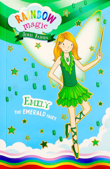 Rainbow Magic Jewel Fairies #3: Emily the Emerald Fairy by Daisy Meadows, Georgie Ripper, 9781667210384