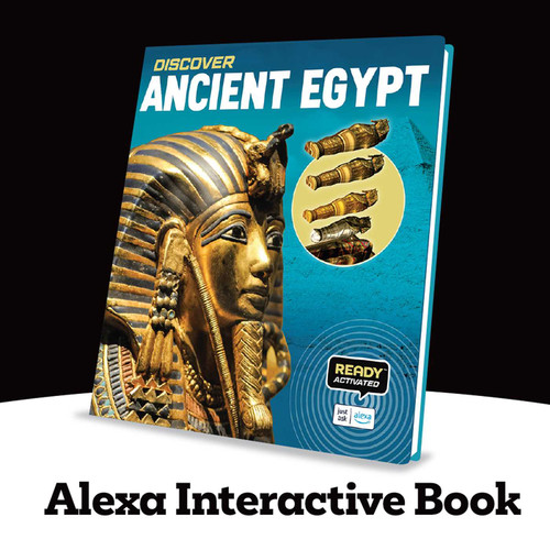 Discover: Ancient Egypt (Ready Activated: A Readyland Alexa Interactive Book) (Books You Can Talk to with Amazon Alexa and Echo by Readyland) by Weldon Owen, 9798886743128