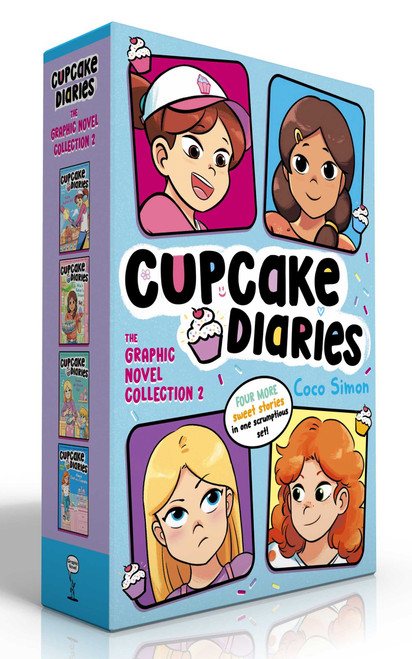 Cupcake Diaries The Graphic Novel Collection 2 by Coco Simon, Glass House Graphics, 9781665975247