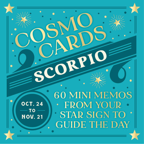 Cosmo Cards: Scorpio (60 Mini Memos from Your Star Sign to Guide the Day) by Randi Ocena, 9781797234571