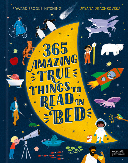 365 Amazing True Things to Read in Bed by Edward Brooke-Hitching, Oksana Drachkovska, 9781836004561
