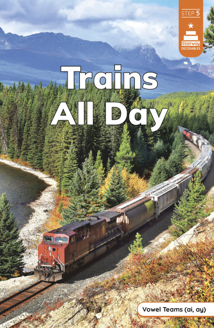 Trains All Day by Marley Richmond, 9798875230851
