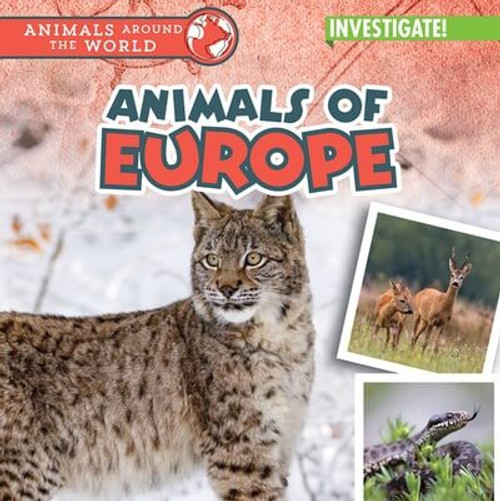 Animals of Europe by Natalie Humphrey, 9781978543140