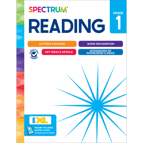 Spectrum Reading Workbook, Grade 1 - 9781483874739 by Spectrum, Carson Dellosa Education, 9781483874739