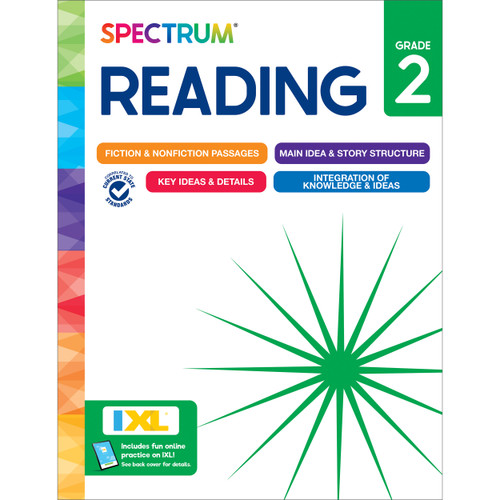 Spectrum Reading Workbook, Grade 2 - 9781483874746 by Spectrum, Carson Dellosa Education, 9781483874746