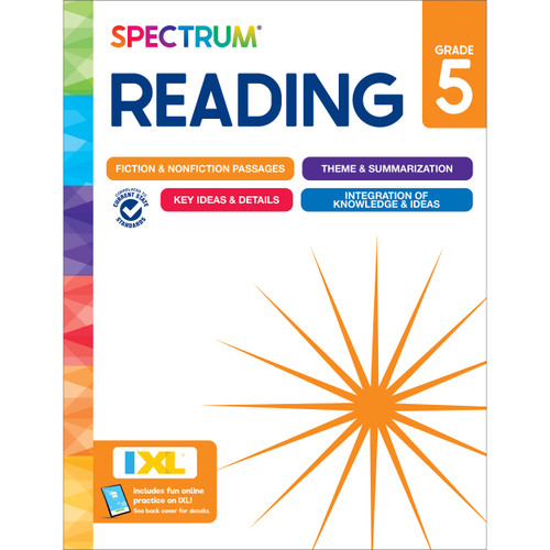 Spectrum Reading Workbook, Grade 5 - 9781483874777 by Spectrum, Carson Dellosa Education, Spectrum, 9781483874777