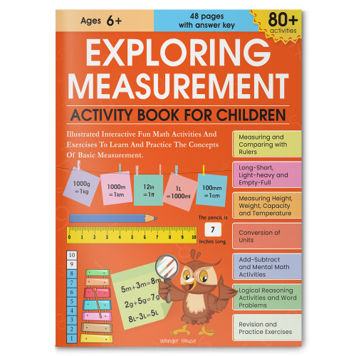 Exploring Measurement Activity Book For Children by Wonder House Books, 9789358566710