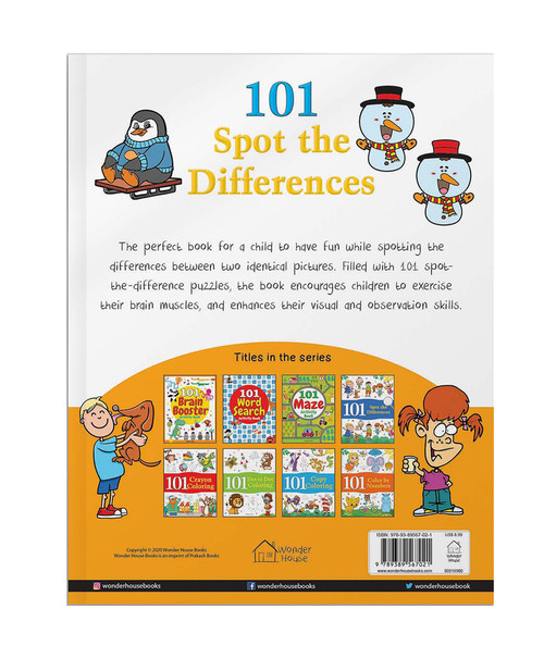101 Spot the Differences - 9789389567021 by Wonder House Books, 9789389567021