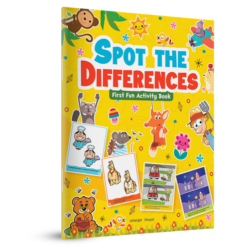 Spot The Difference : First Fun Activity Books For Kids by Wonder House Books, 9789389717013