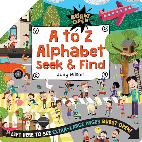 A to Z Alphabet Seek & Find by Judy Wilson, 9781486729548