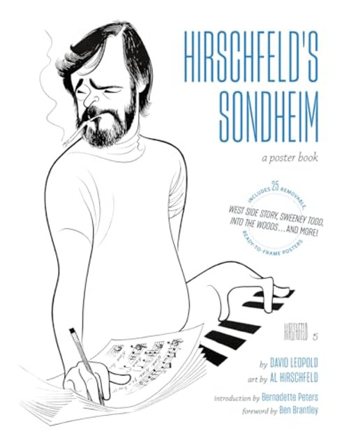 Hirschfeld's Sondheim (A Poster Book) by David Leopold, Al Hirschfeld, Bernadette Peters, Ben Brantley, 9781419784156