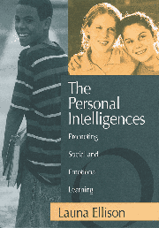 The Personal Intelligences (Promoting Social and Emotional Learning) by Launa Ellison, 9780761976929