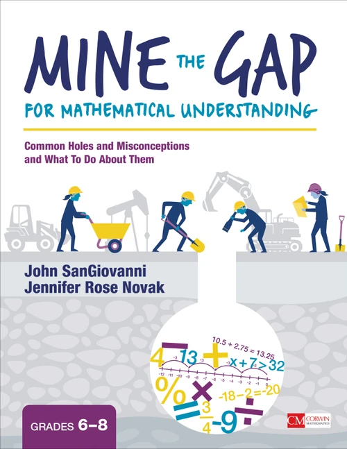 Mine the Gap for Mathematical Understanding, Grades 6-8 (Common Holes and Misconceptions and What To Do About Them) by John SanGiovanni, Jennifer Rose Novak, 9781506379821