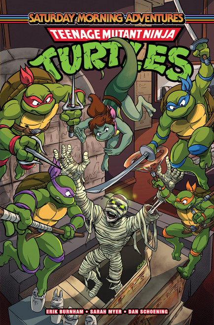 Teenage Mutant Ninja Turtles: Saturday Morning Adventures, Vol. 6 by Erik Burnham, Sarah Myer, Dan Schoening, 9798887243634