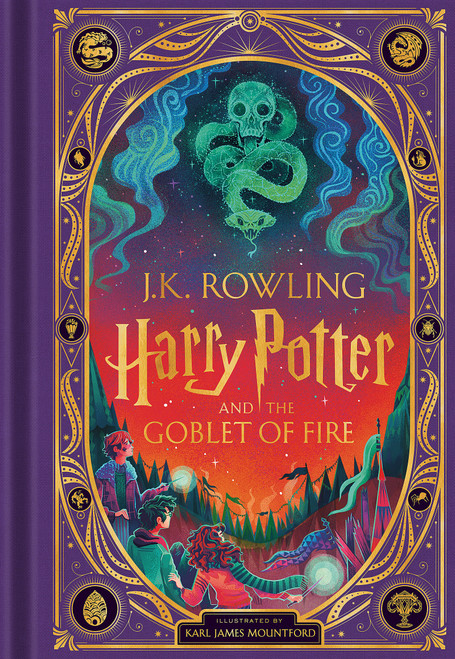 Harry Potter and the Goblet of Fire (Harry Potter, Book 4) (Interactive Illustrated Edition) by J. K. Rowling, Karl James Mountford, Jess Tice-Gilbert, 9781546154419