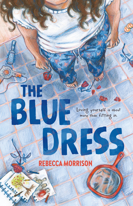 The Blue Dress by Rebecca Morrison, 9780374393601