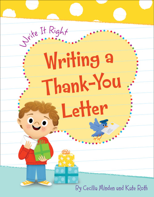 Writing a Thank-You Letter - 9781534150065 by Cecilia Minden, Carol Herring, 9781534150065