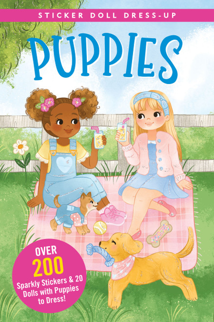 Puppies Sticker Doll Dress-Up Book by Hannah Beilenson, Morgan Huff, 9781441346131