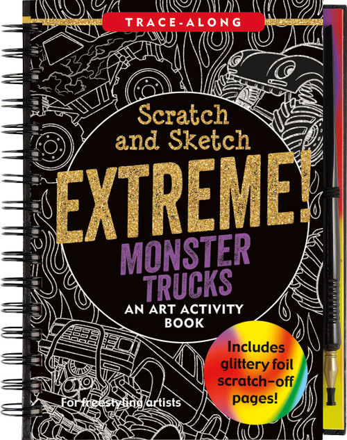 Scratch & Sketch Extreme! Monster Trucks by , 9781441346278