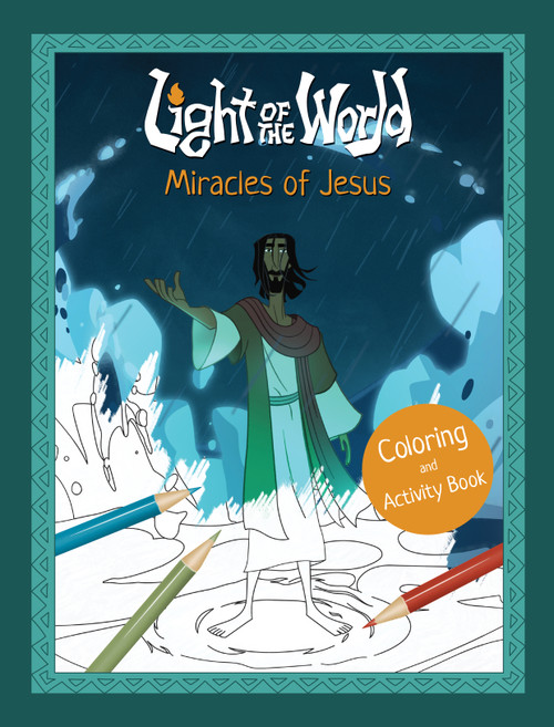 Light of the World: Miracles of Jesus Coloring and Activity Book by The Salvation Poem Project, 9798400515187