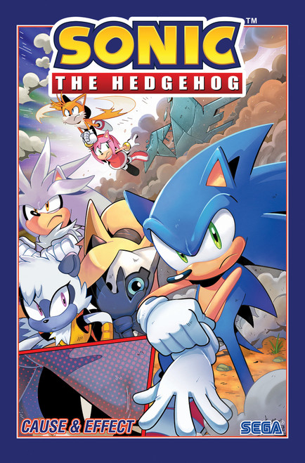 Sonic the Hedgehog, Vol. 20: Cause & Effect by Ian Flynn, Iasmin Ata, Gigi Dutreix, Aaron Hammerstrom, Adam Bryce Thomas, 9798887243023