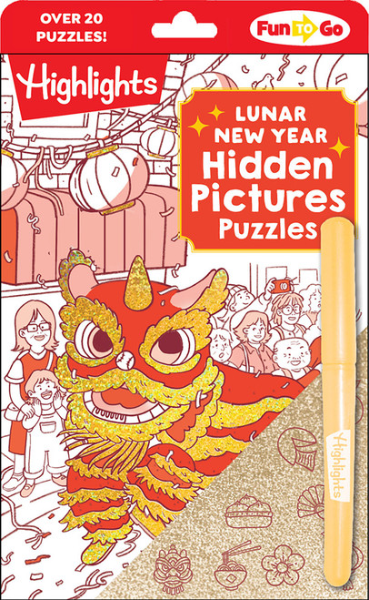 Lunar New Year Hidden Pictures Puzzles by Highlights, 9781639623617