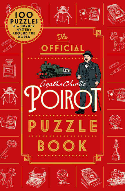 The Official Poirot Puzzle Book (Put your little grey cells to the ultimate test this Christmas) by Agatha Christie Agatha Christie Ltd, 9781399635073