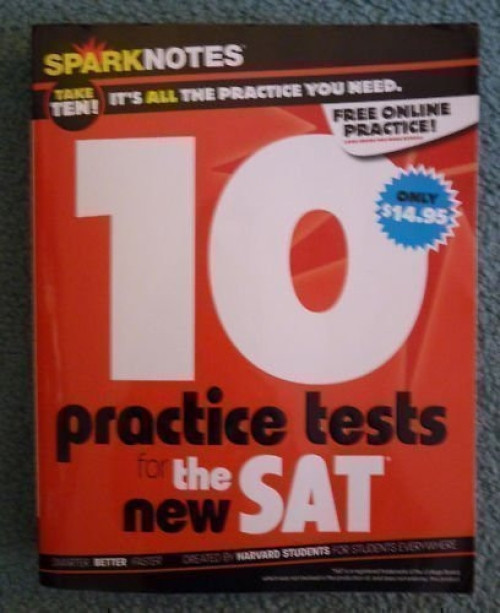 10 Practice Tests for the SAT (SparkNotes Test Prep) by SparkNotes, 9781411404670