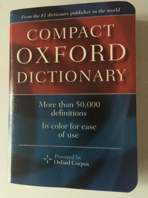 Compact Oxford Dictionary (Spark Publishing) (Miniature Edition) by Oxford University Press, 9781411405097
